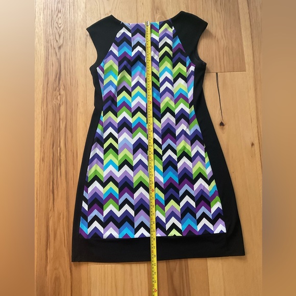 Maggy L Sleeveless Slip Dress, Multi-Colored, Size 6 - Picture 7 of 8